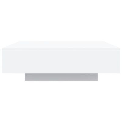 Vidaxl Moderner LED-Couchtisch 100x100 cm in Weiß - jetzt bis zu 46% günstiger