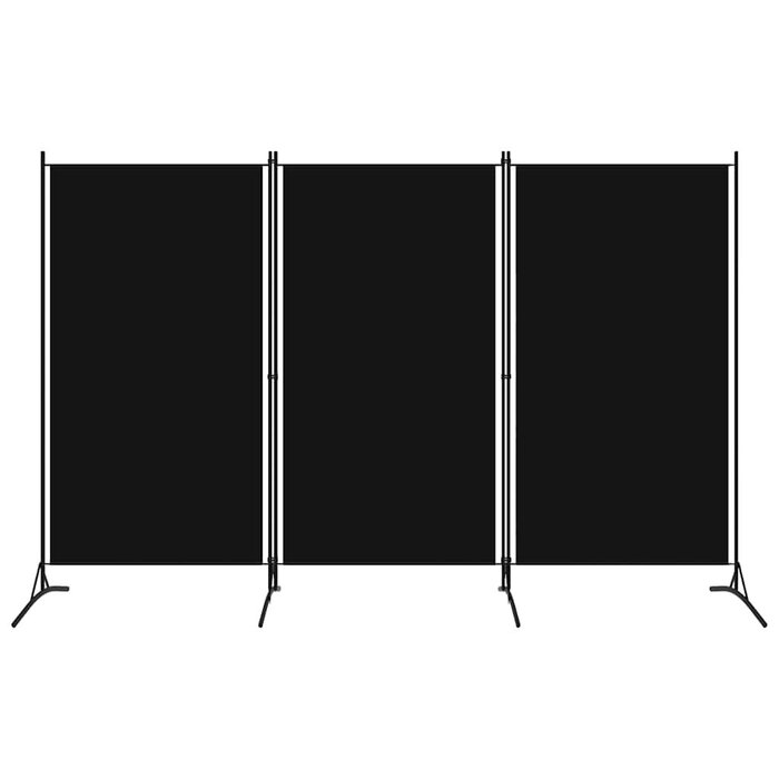 Vidaxl Spanischer Wand Raumtrenner 260x180 cm - Schwarz - bis zu 46% Rabatt