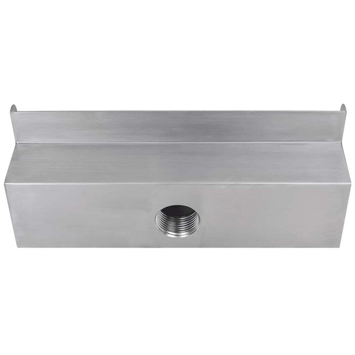 Vidaxl Edelstahl Pool-Wasserfall 30 cm - Entspannung pur - bis zu 40% günstiger