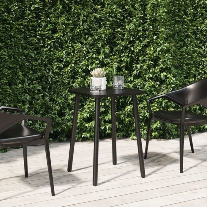 Vidaxl Moderner Gartentisch 50x50 cm Anthrazit - bis zu 34% sparen