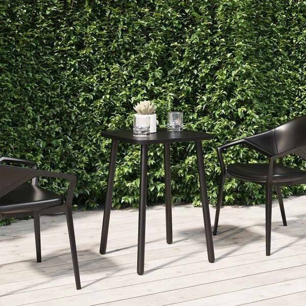Vidaxl Moderner Gartentisch 50x50 cm Anthrazit - bis zu 34% sparen