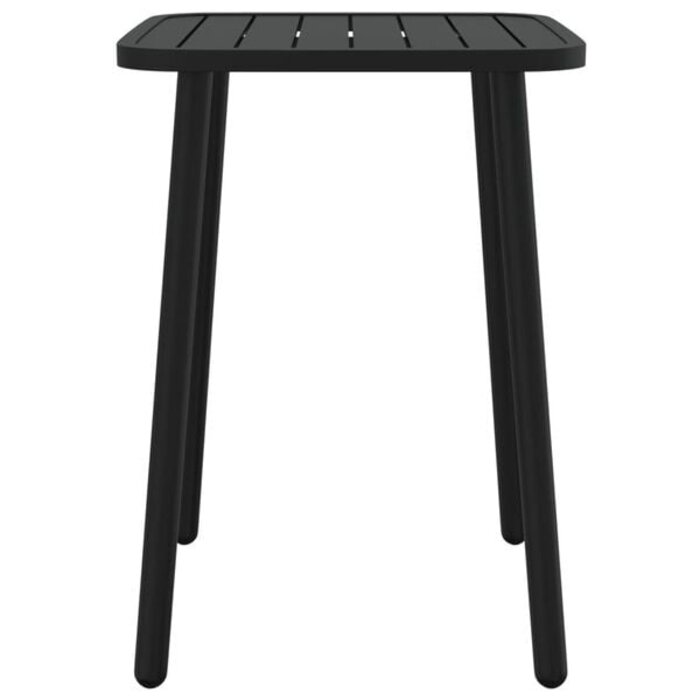 Vidaxl Moderner Gartentisch 50x50 cm Anthrazit - bis zu 34% sparen