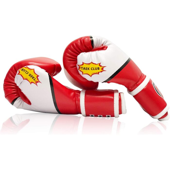Kinder-Boxhandschuhe 5-12 Jahre, Rot - Outlet bis zu 30% sparen