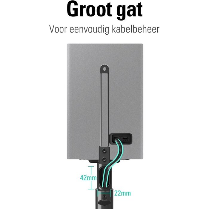 Lautsprecherständer Set: Höhenverstellbar bis 107,8 cm - jetzt bis zu 34% sparen