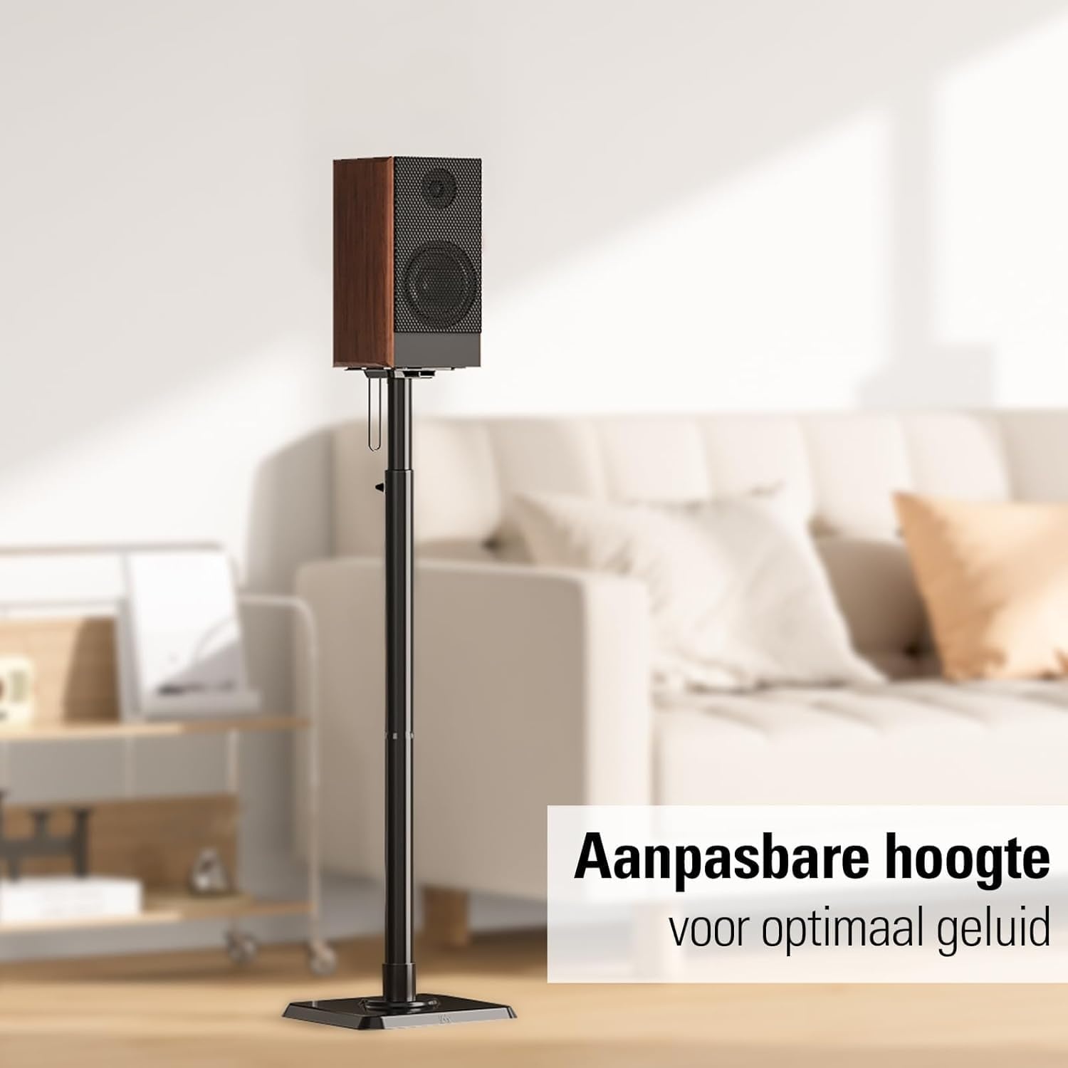 Lautsprecherständer Set: Höhenverstellbar bis 107,8 cm - jetzt bis zu 34% sparen