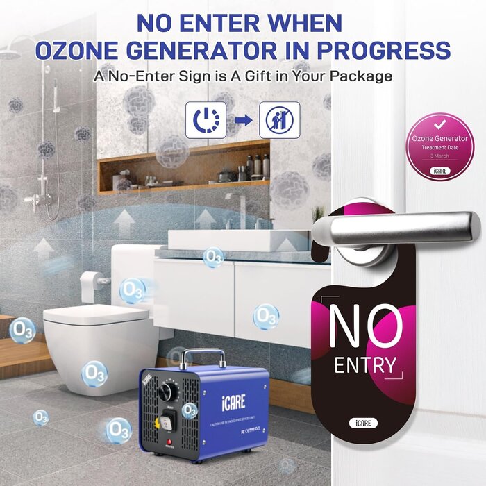 Ozon-Generator & Luftreiniger 45.000 mg/h, bis zu 34% Rabatt auf Rückläufer