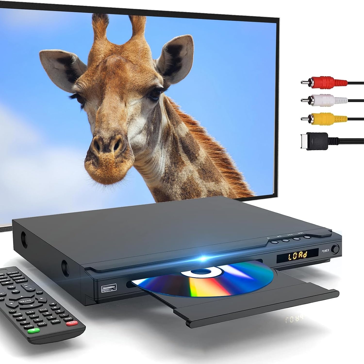 DVD- & CD-Player Full HD mit Karaoke - Regionfrei - bis zu 33% günstiger