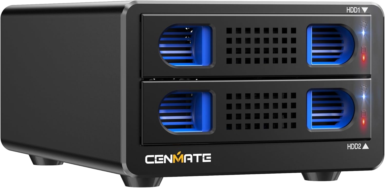2-Bay Festplattengehäuse 2,5"/3,5" USB 3.0 bis zu 34% günstiger