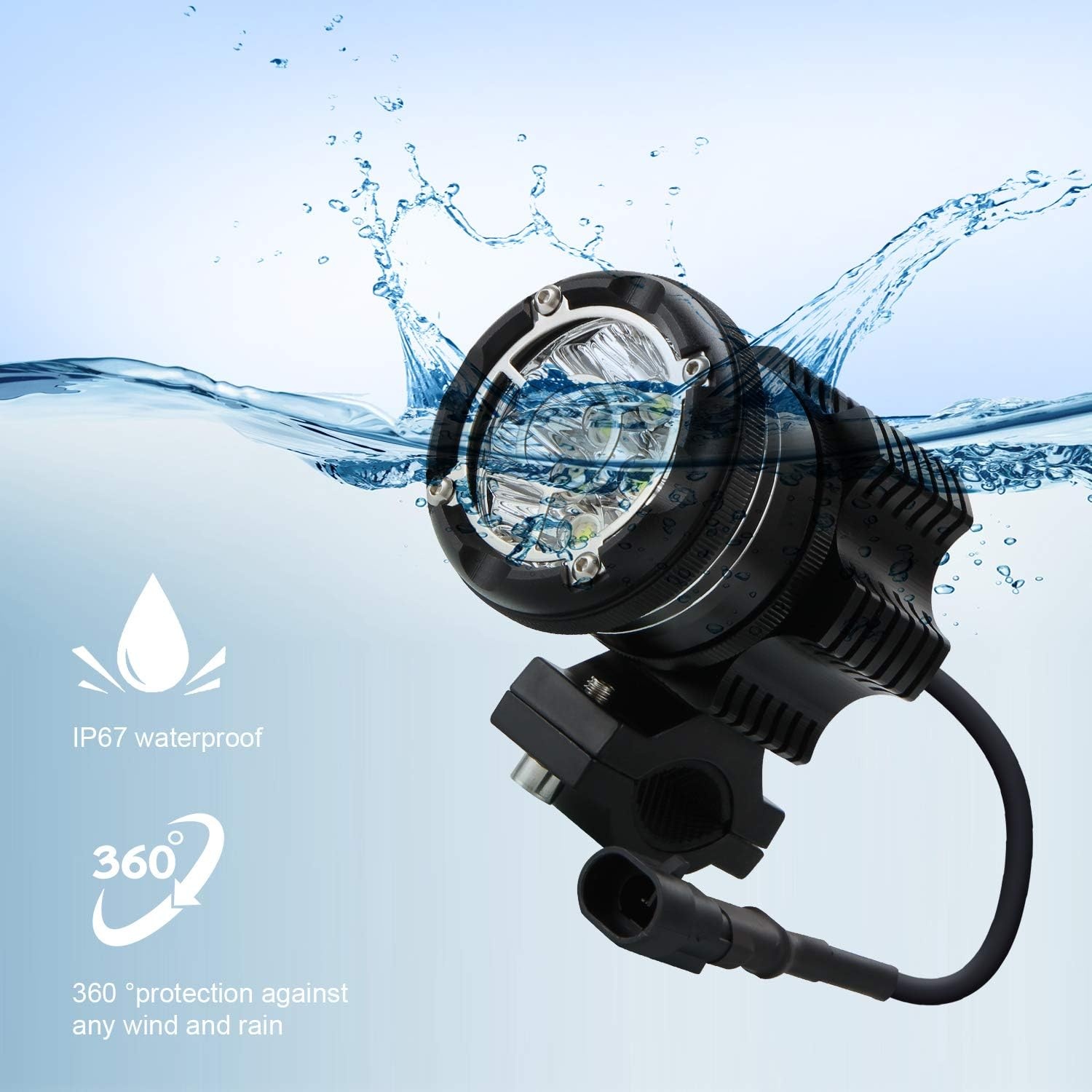 LED-Motorrad-Zusatzscheinwerfer 90W - 2er-Set - bis zu 34% Rabatt