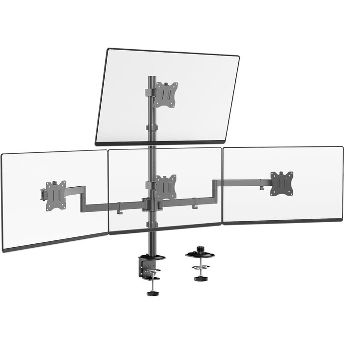 Monitorhalterung für 4 Bildschirme bis 32 Zoll - ergonomisch - bis zu 34% sparen