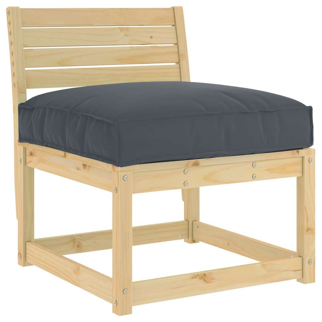 Vidaxl Palettenkissen Sitzkissen 70x70 cm Anthrazit - Outlet bis zu 33% reduziert