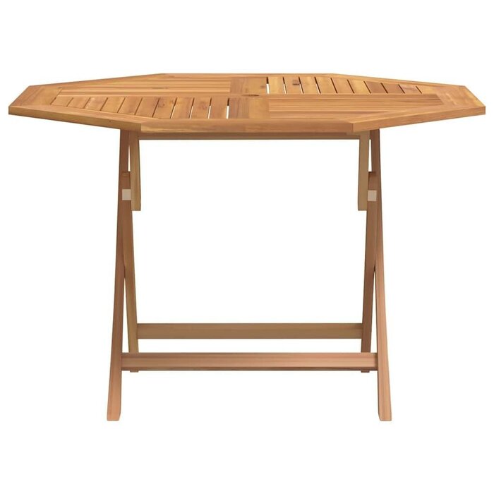 Vidaxl Klappbarer Gartentisch Teakholz 110x110cm - Bis zu 35% Rabatt