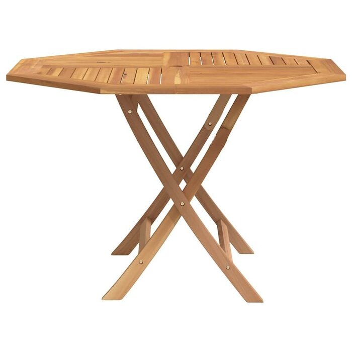 Vidaxl Klappbarer Gartentisch Teakholz 110x110cm - Bis zu 35% Rabatt