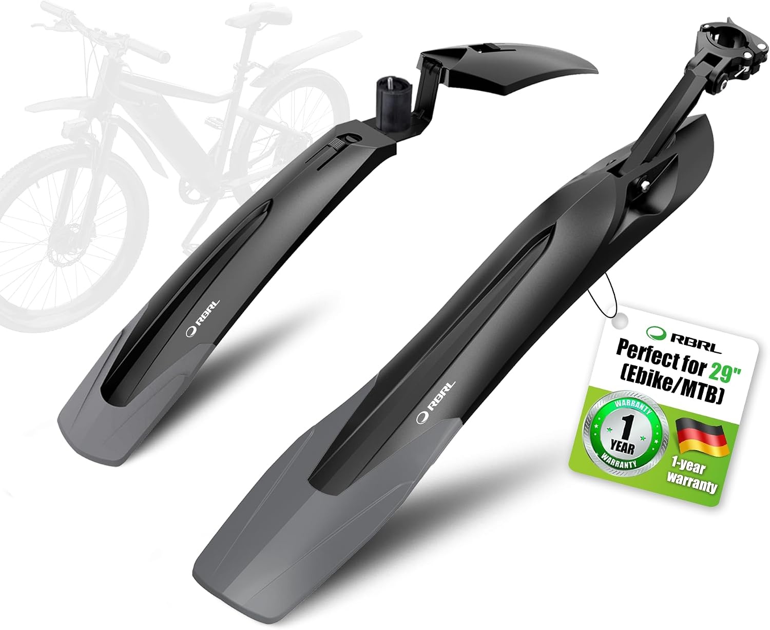 Universelles 29 Zoll Schutzblech-Set für MTB & E-Bike - bis zu 31% reduziert