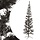 Schlanker Weihnachtsbaum 240 cm Schwarz - Bis zu 31% Rabatt