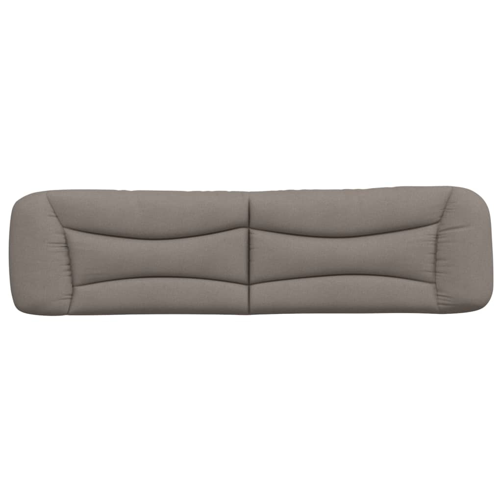 Vidaxl Kopfkissen für Betthaupt 200 cm Taupe - Jetzt bis zu 81% Rabatt