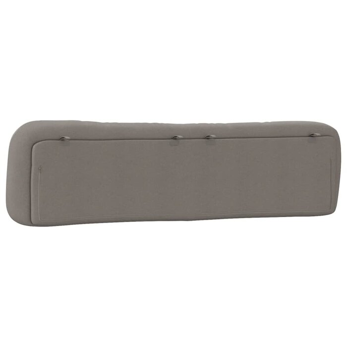 Vidaxl Kopfkissen für Betthaupt 200 cm Taupe - Jetzt bis zu 81% Rabatt