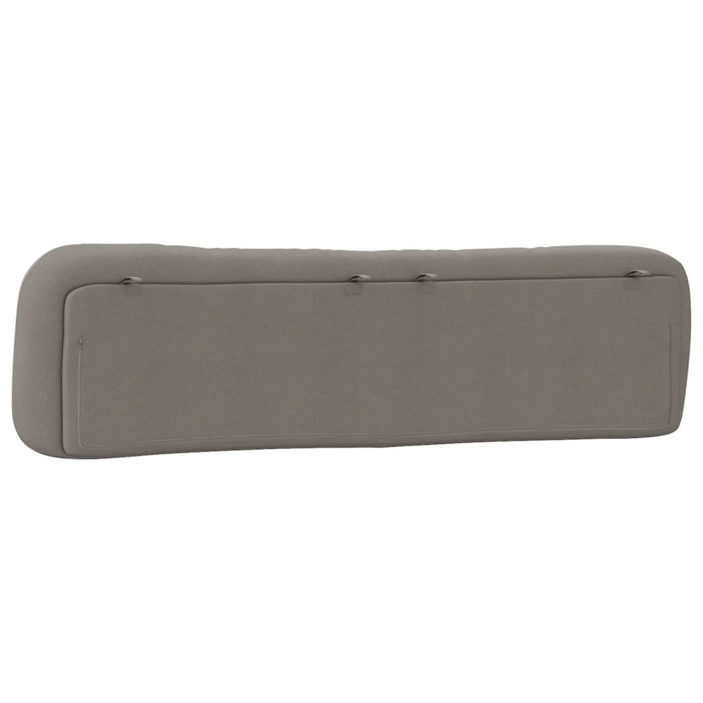 Vidaxl Kopfkissen für Betthaupt 200 cm Taupe - Jetzt bis zu 81% Rabatt