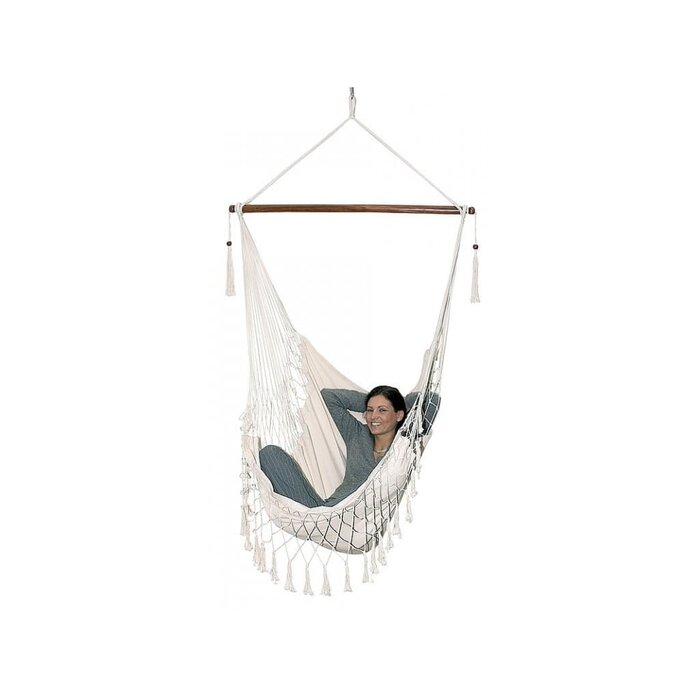 Viking Choice Hängesessel Brasilianisch Beige - 110 cm | Bis zu 18% Rabatt