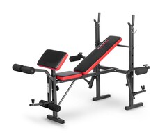 Viking Choice Multifunktionale Hantelbank klappbar - Rot - Jetzt bis zu 50% sparen