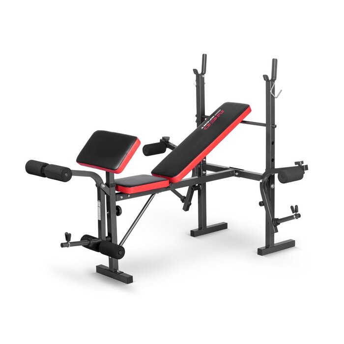 Viking Choice Multifunktionale Hantelbank klappbar - Rot - bis zu 39% sparen