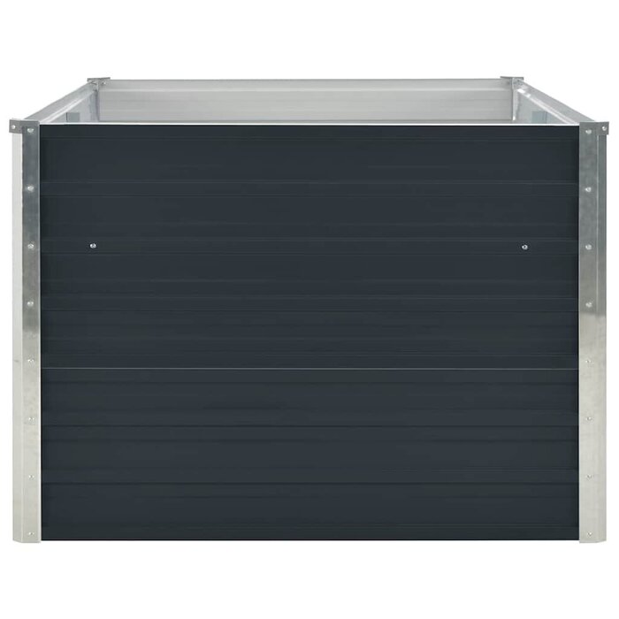 Vidaxl Robustes Hochbeet 160x80x45 cm aus Stahl - Anthrazit - bis zu 45% sparen