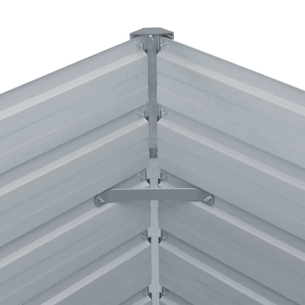 Vidaxl Robustes Hochbeet 160x80x45 cm aus Stahl - Anthrazit - bis zu 45% sparen