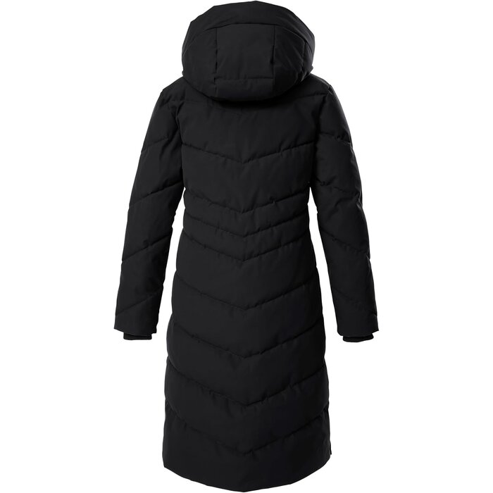 Gesteppte Damen Winterjacke Schwarz - Wasserabweisend - bis zu 35% reduziert