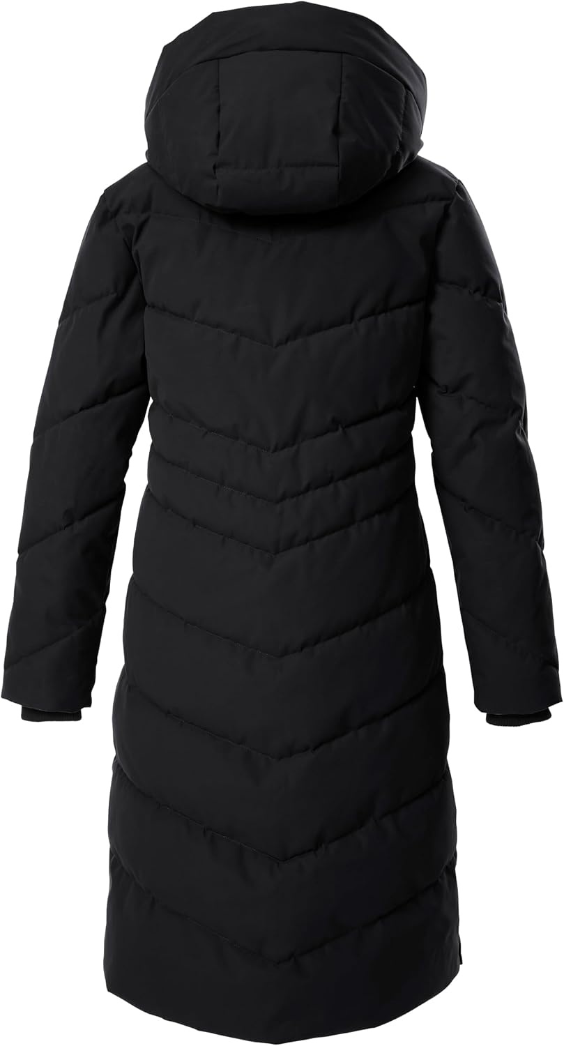 Gesteppte Damen Winterjacke Schwarz - Wasserabweisend - bis zu 35% reduziert