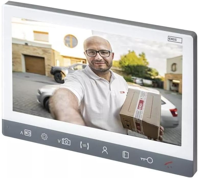 7 Zoll Zusatzmonitor für Videosprechanlage - Silber - bis zu 35% Rabatt