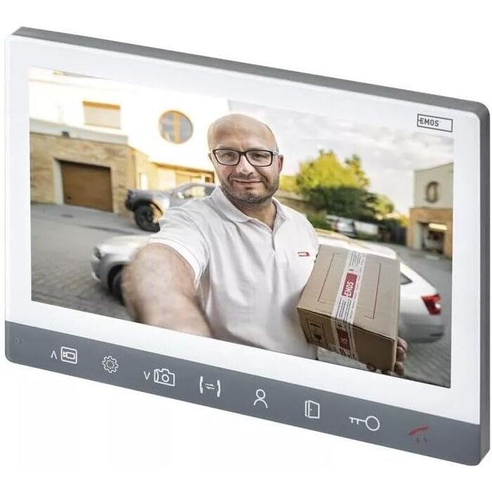 7 Zoll Zusatzmonitor für Videosprechanlage - Silber - bis zu 35% Rabatt