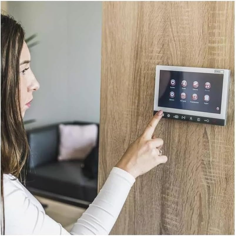 7 Zoll Zusatzmonitor für Videosprechanlage - Silber - bis zu 35% Rabatt