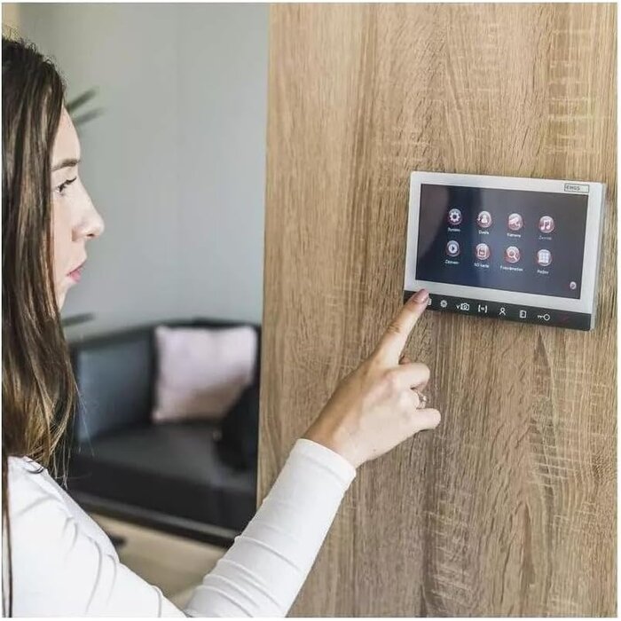 7 Zoll Zusatzmonitor für Videosprechanlage - Silber - bis zu 35% Rabatt