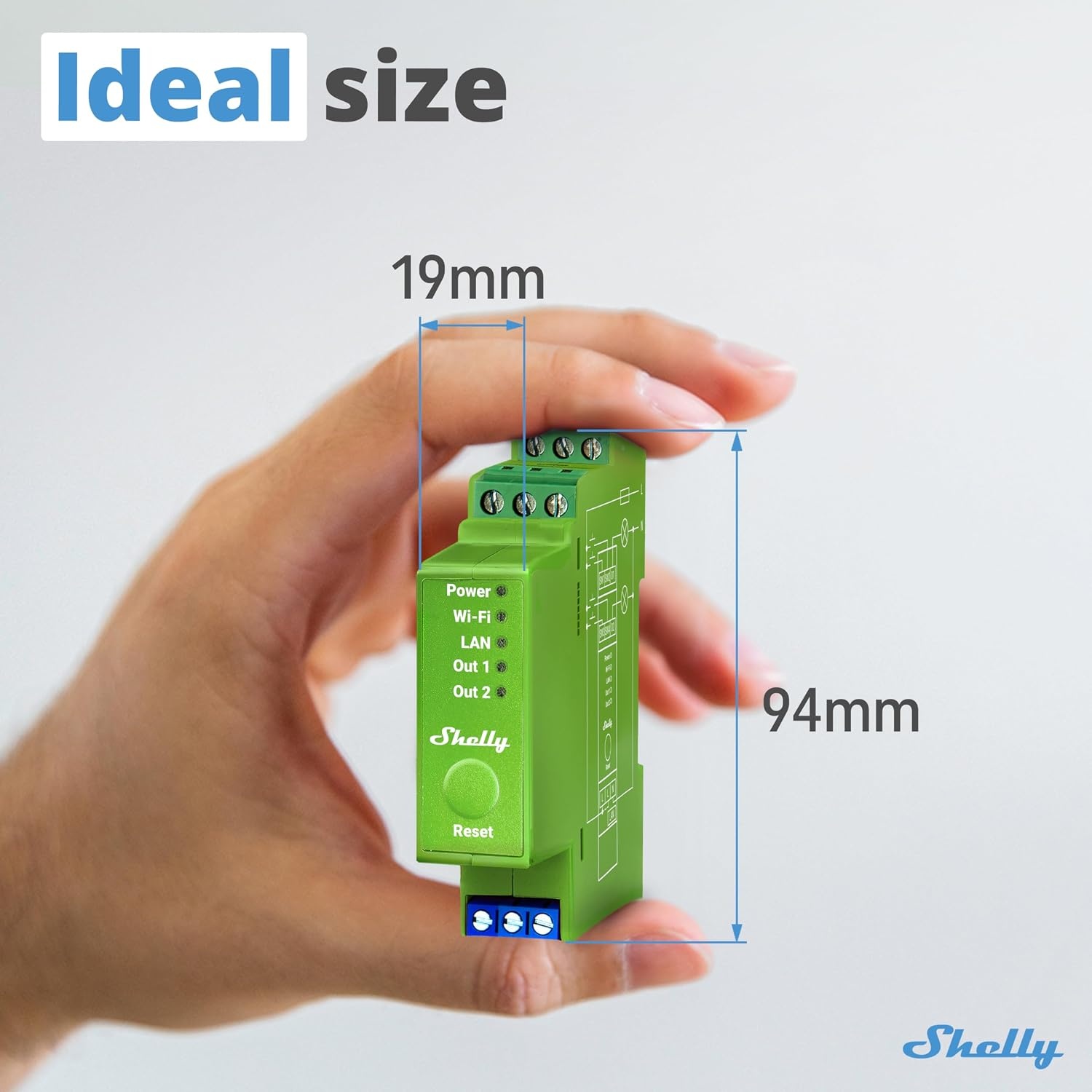 Smart 2-Kanal Dimmer für DIN-Schiene - Energie sparen bis zu 29% Rabatt