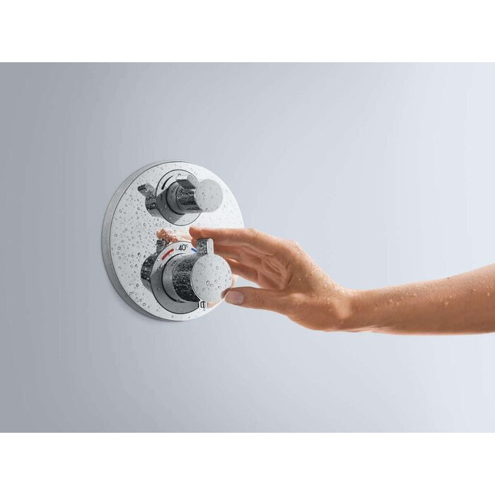Unterputz-Duschthermostat 1 Funktion - Chrom - bis zu 35% Rabatt
