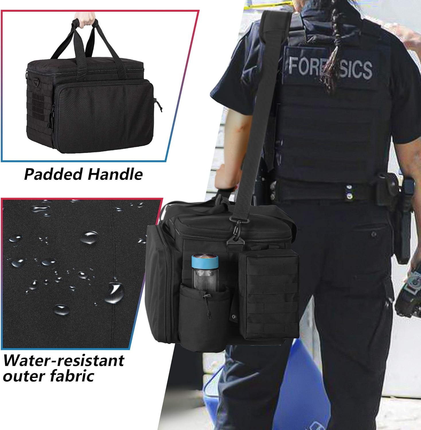 Taktische Laptop-Tasche 15,6 Zoll & Auto-Organizer - bis zu 34% sparen
