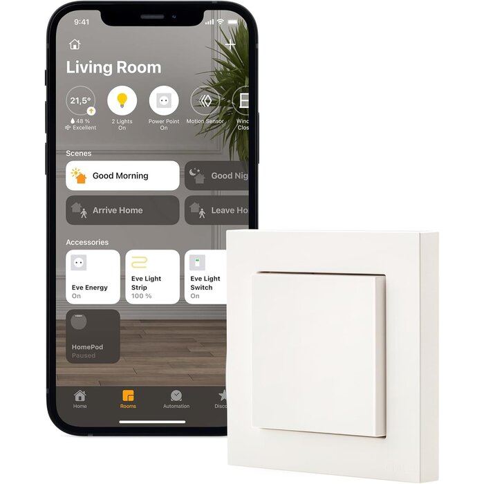 Smarter Lichtschalter für HomeKit - Wechselschaltung - bis zu 34% Rabatt