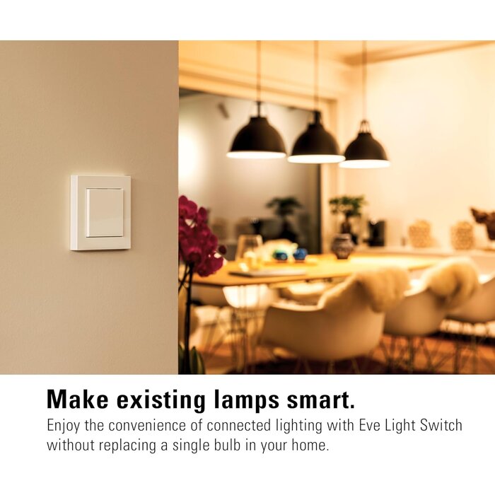 Smarter Lichtschalter für HomeKit - Wechselschaltung - bis zu 34% Rabatt