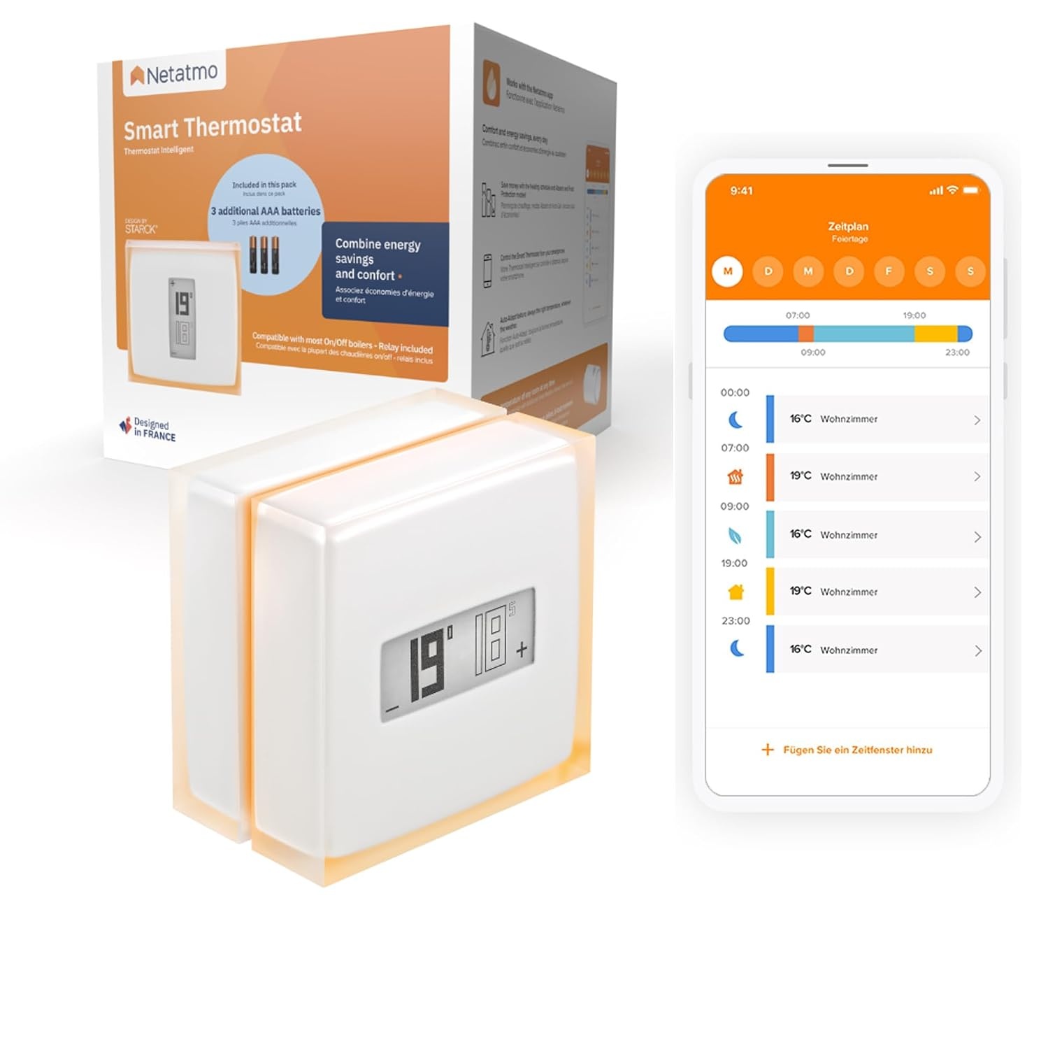 Smartes Thermostat-Set mit 3 Ventilen - bis zu 35% Rabatt