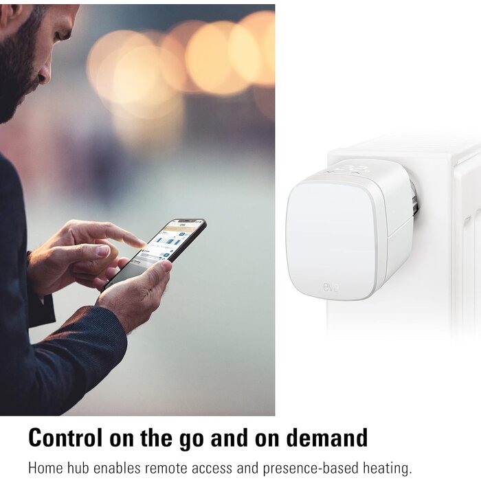 Smarter Heizkörperthermostat mit LED & Thread - bis zu 34% sparen