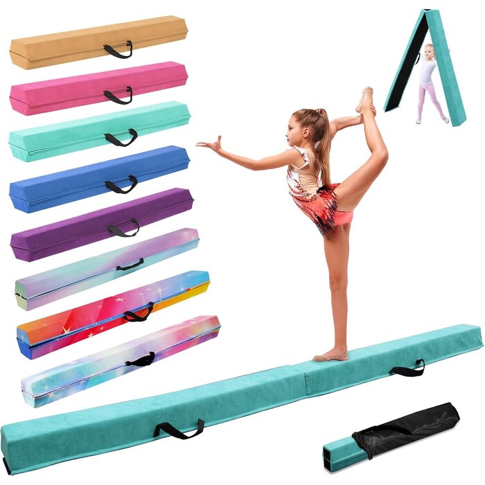 Klappbarer Gymnastik-Balken 270 cm - Grün - Bis zu 34% Rabatt