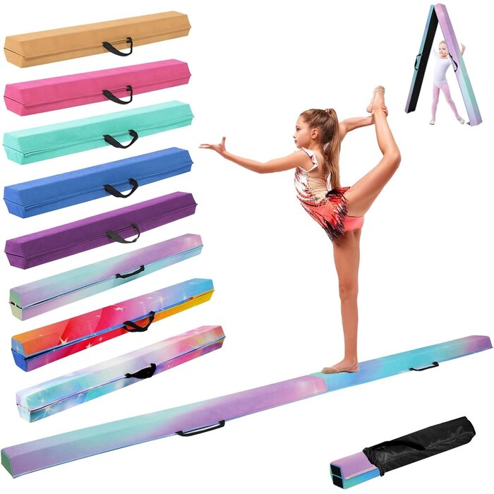 Klappbarer Gymnastik-Balken 270 cm - Grün - Bis zu 34% Rabatt