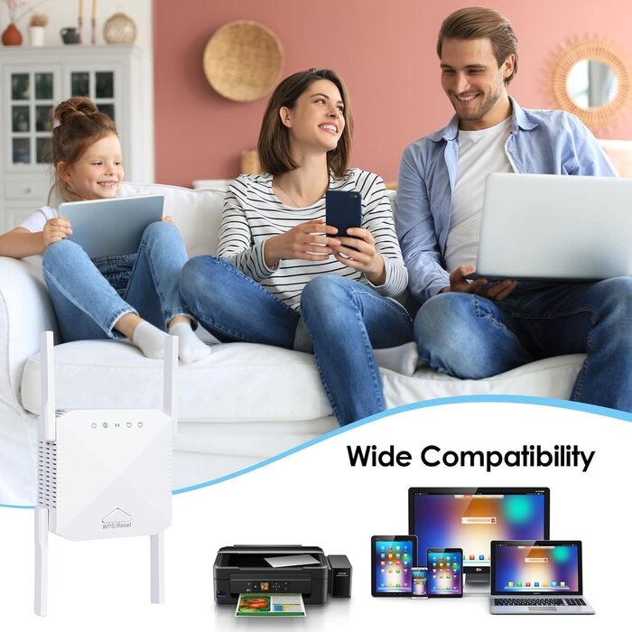 WLAN-Verstärker 1200 Mbit/s Dual Band - Jetzt bis zu 27% Rabatt sichern