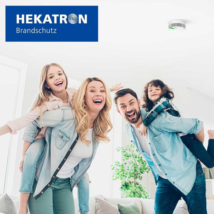 Rauchmelder mit 10-Jahres-Batterie & Klebepad - Jetzt bis zu 32% sparen!