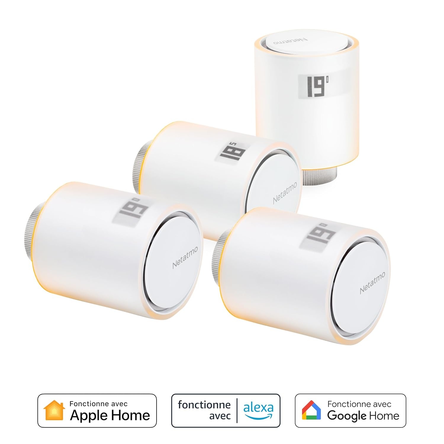 Smarte Heizkörperthermostate - 4er Set - Sparen Sie bis zu 35%