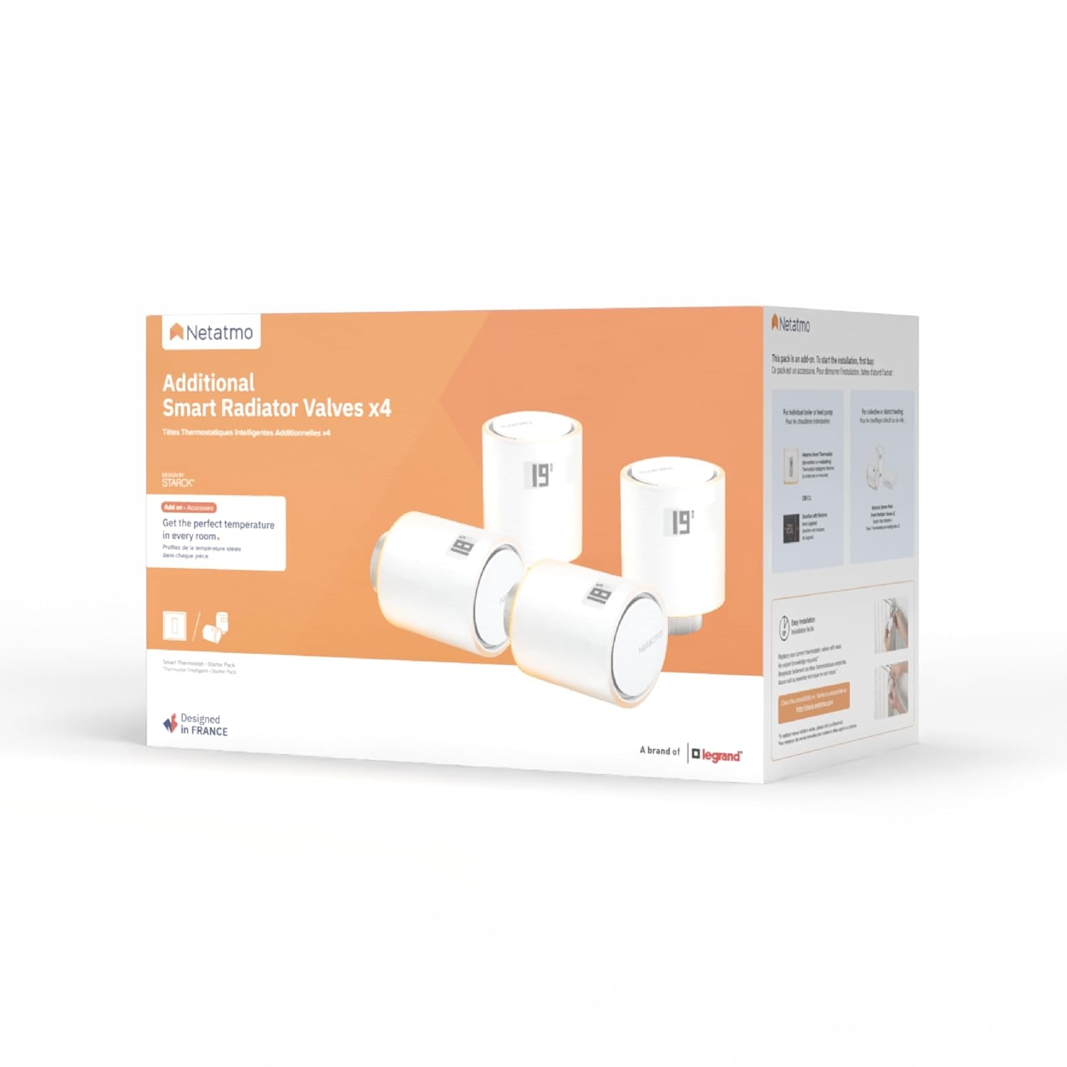 Smarte Heizkörperthermostate - 4er Set - Sparen Sie bis zu 35%