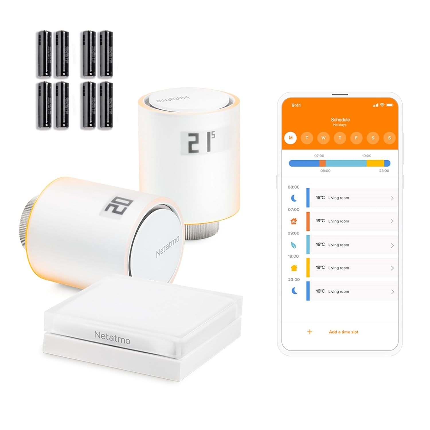 Smarte Heizkörperthermostate - 4er Set - Sparen Sie bis zu 35%