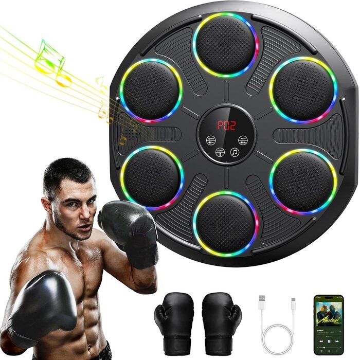 Musik-Boxmaschine Wandmodell mit LED & Bluetooth - bis zu 34% Rabatt