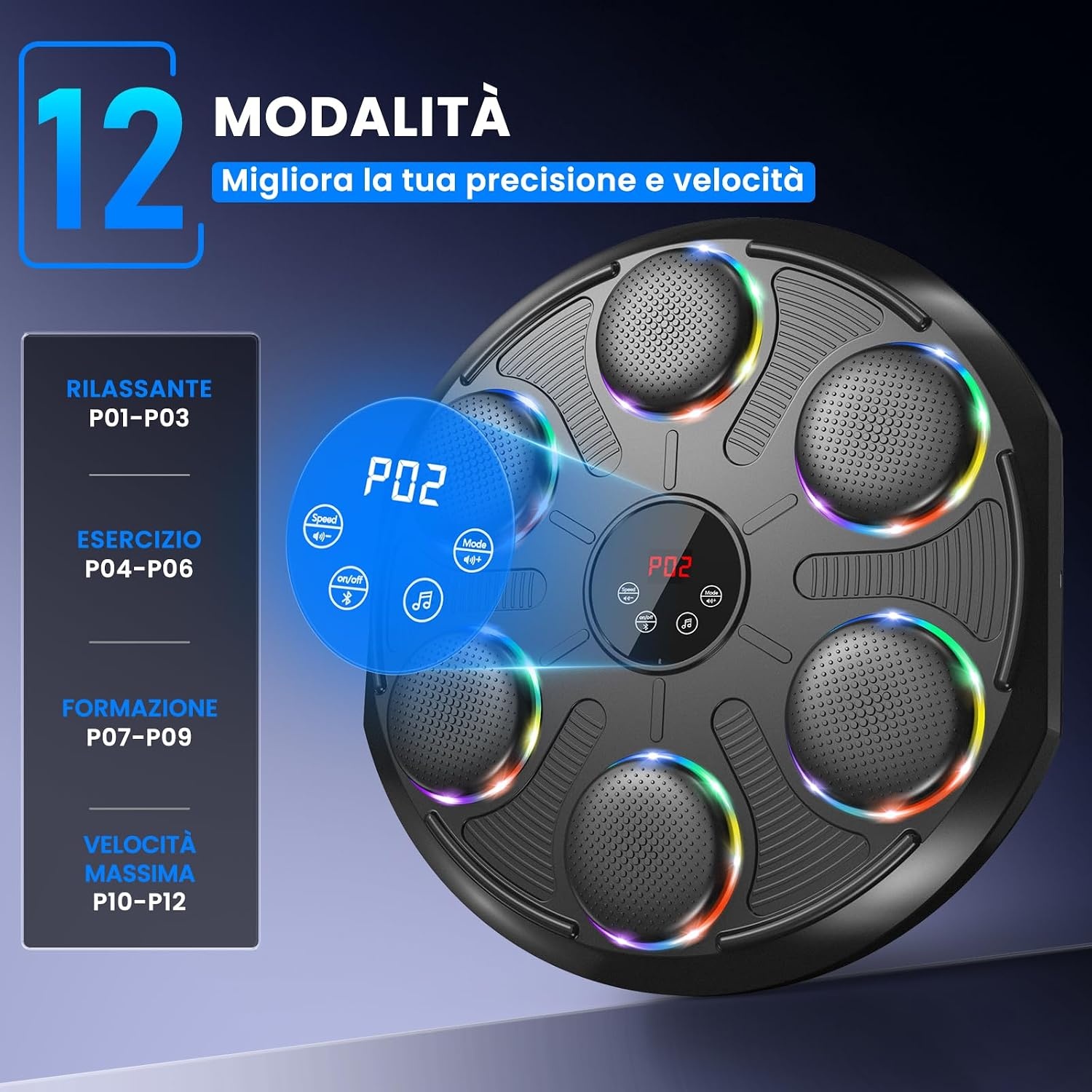 Musik-Boxmaschine Wandmodell mit LED & Bluetooth - bis zu 34% Rabatt