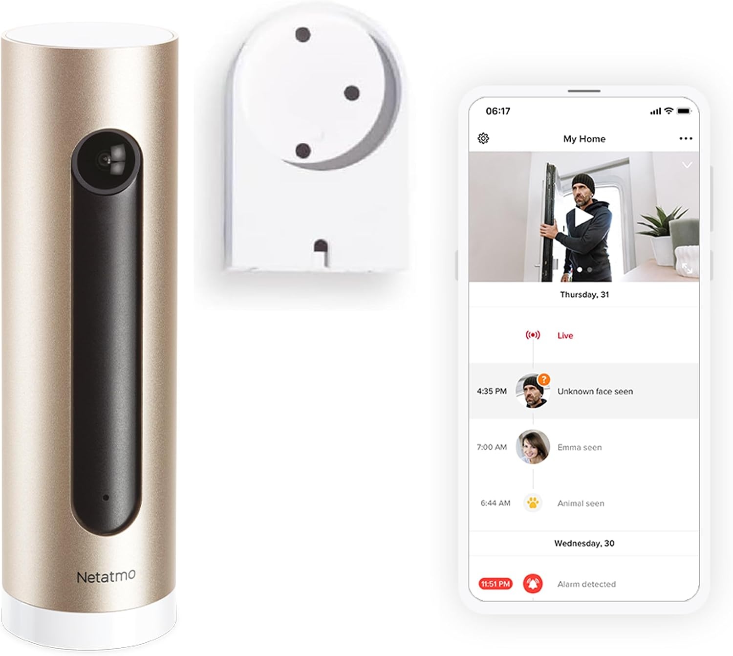 Smarte Full HD Innenkamera mit WLAN - bis zu 35% Rabatt
